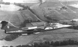 TF-104G, welche ab 1971 genutzt wurden. Foto: JaboG 38 "F"
