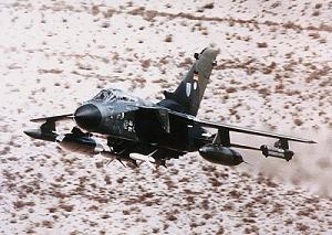 Tornado ECR des JaboG 38 "F" bei einer Übung in den USA. Foto: JaboG 38 "F"